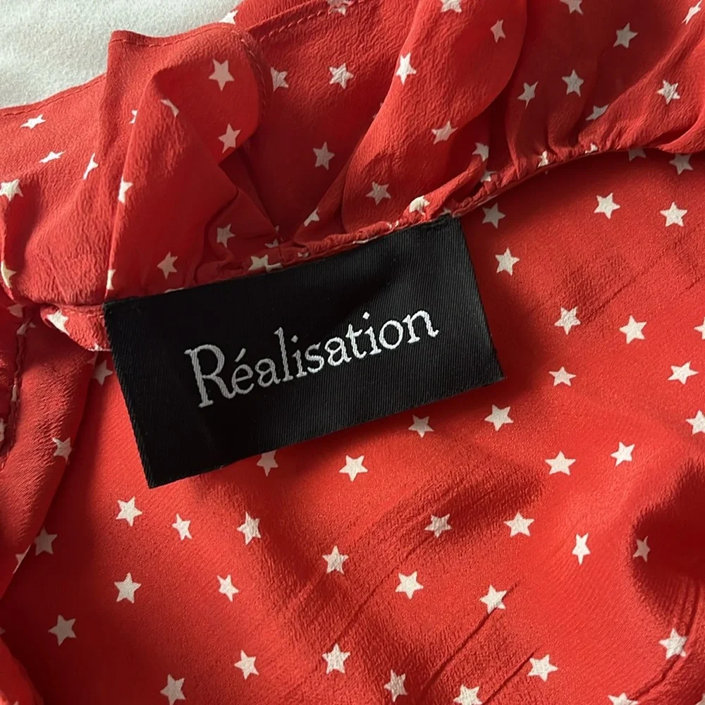 Realisation Par Alexandra Wrap Dress L - Picture 9 of 9